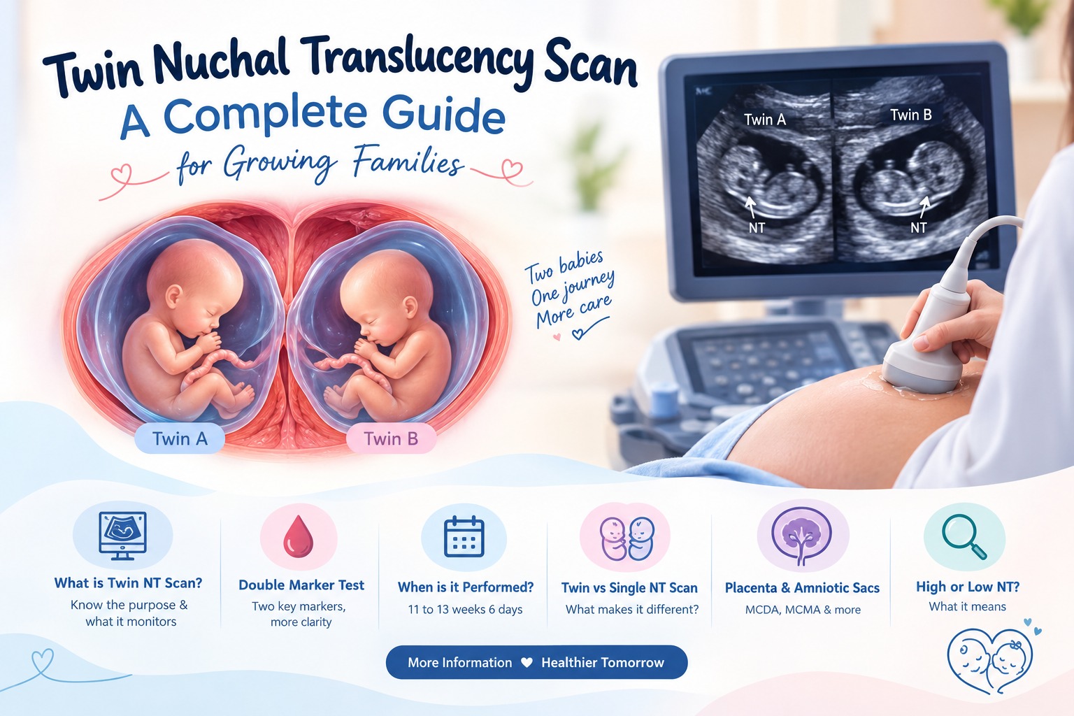 Twin Nuchal Translucency Scan  A Complete Guide of Twin Nuchal  Translucency