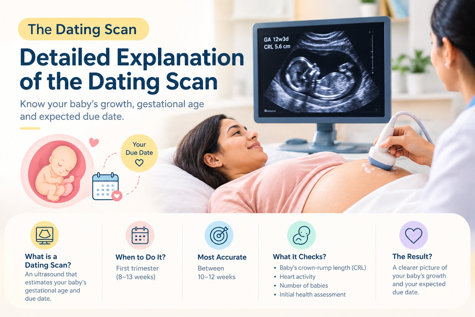 The Dating Scan: Detailed Explanation of the Dating Scan